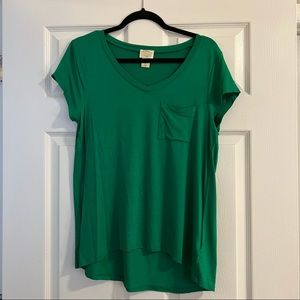 Vibrant Green pocket T-shirt